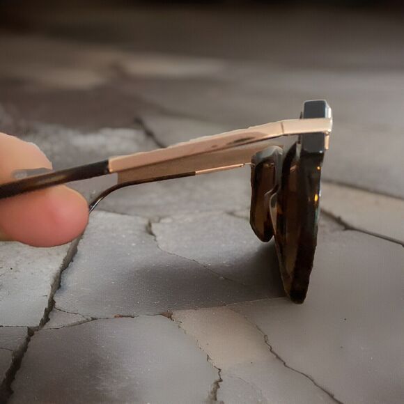 TOM FORD DASHA FT0822 52F Sunglasses Havana Frame Brown Polarized Lens In Case - Picture 6 of 10